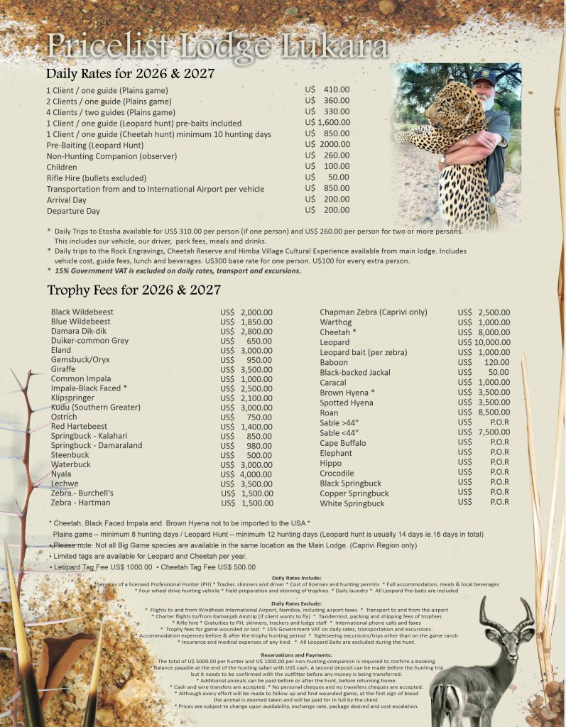 Lukara Prices 2026 & 2027